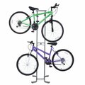 Raxgo Bike Storage Rack, Freestanding 2 Bike Rack with Adjustable Hooks for Indoor Storage RGFSBRK2